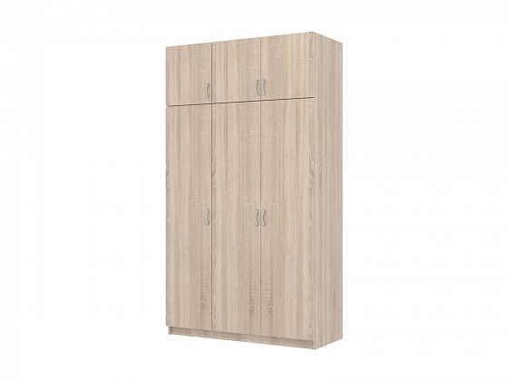 Шкаф распашной для одежды и белья "Флагман-2" ЛДСП Цвет: Дуб Сонома