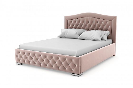 Кровать "Millennium LUX" 900 с ламелями - Кровать "Millennium LUX" 900 с ламелями, Цвет: Розовый 104