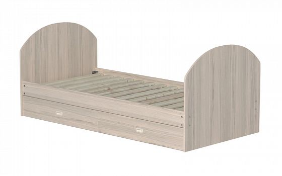 Кровать "Марибель" 900*1900 мм с выдвижными ящиками (ладе) - Цвет: Туя Светлая