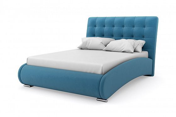 Кровать "Prova" 800 с ламелями - Кровать "Prova" 800 с ламелями, Цвет: Синий 115