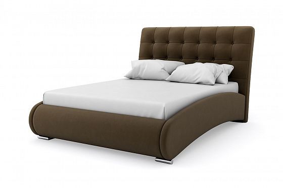 Кровать "Prova" 900 с ламелями - Кровать "Prova" 900 с ламелями, Цвет: Коричневый 007
