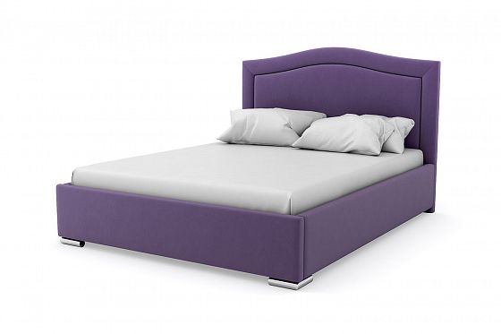 Кровать "Valeri LUX" 1400 с ламелями - Кровать "Valeri LUX" 1400 с ламелями, Цвет: Фиолетовый 119