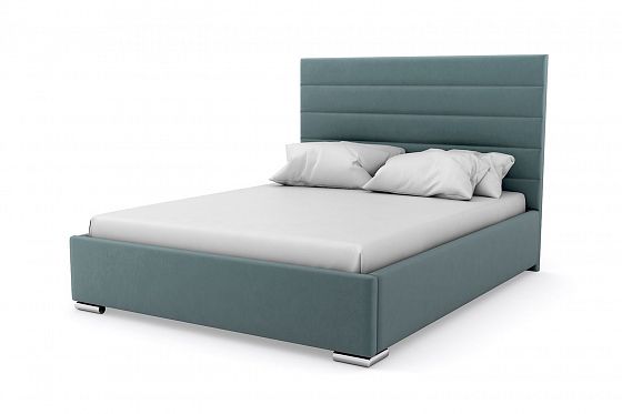 Кровать "Modern" 1400 с ламелями - Кровать "Modern" 1400 с ламелями, Цвет: Серый 107