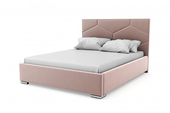 Кровать "Crystal" 900 с ламелями - Кровать "Crystal" 900 с ламелями, Цвет: Розовый 104