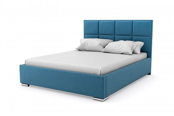 Кровать "Нью-Йорк" 1800 с ламелями - Кровать "Нью-Йорк" 1800 с ламелями, Цвет: Синий 115