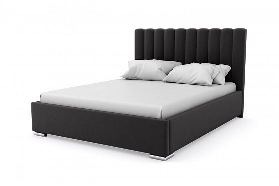 Кровать "Meridian" 1600 с ламелями - Кровать "Meridian" 1600 с ламелями, Цвет: Черный 035