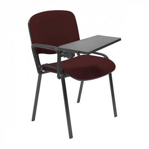 Столик "Iso" - Стул со столиком Iso, Цвет: Черный