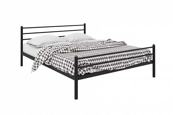 Кровать "Милана Plus" 1800 мм (ламели) - Цвет: Черный