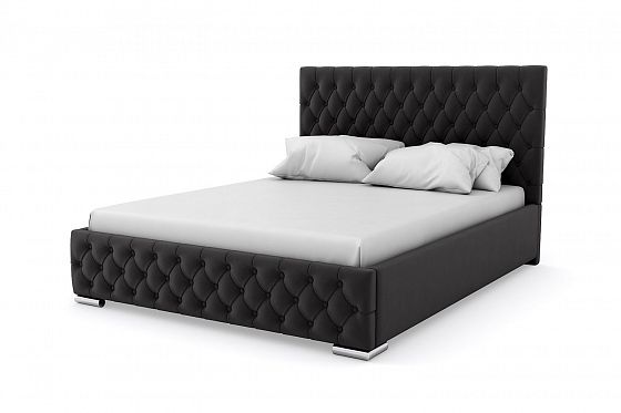 Кровать "Millennium" 1600 с ламелями - Кровать "Millennium" 1600 с ламелями, Цвет: Черный 035