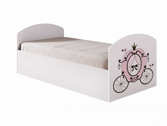 Кровать "Принцесса" - Кровать "Принцесса", Цвет: Белый