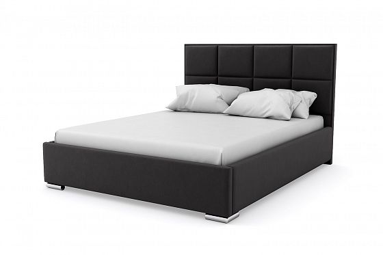 Кровать "Нью-Йорк" 900 с ламелями - Кровать "Нью-Йорк" 900 с ламелями, Цвет: Черный 035