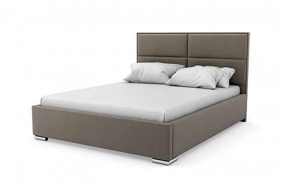 Кровать "LOFT" 1400 с ламелями - Кровать "LOFT" 1400 с ламелями, Цвет: Серый 112