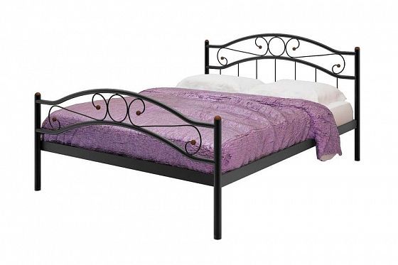 Кровать "Надежда Plus" 1800 мм (ламели) - Цвет: Черный