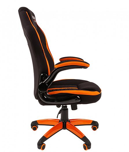 Кресла для геймеров "Chairman GAME 19" - Кресла для геймеров "Chairman GAME 19", Ткань оранжевый/Тка