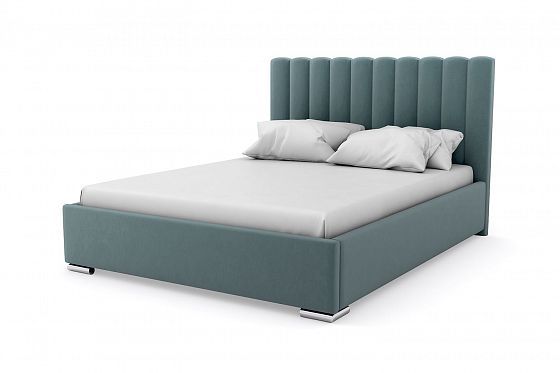 Кровать "Meridian" 1400 с ламелями - Кровать "Meridian" 1400 с ламелями, Цвет: Серый 107