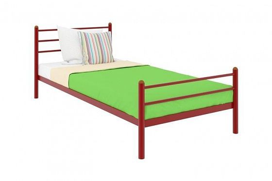 Кровать "Милана мини Plus" 800 мм (ламели) - Цвет: Красный