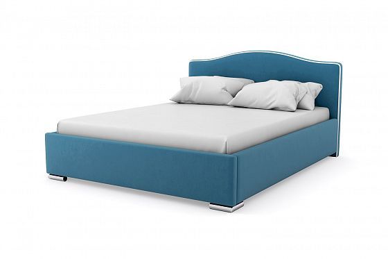 Кровать "Олимп" 1600 подъемный механизм - Кровать "Олимп" 1600 подъемный механизм, Цвет: Синий 115