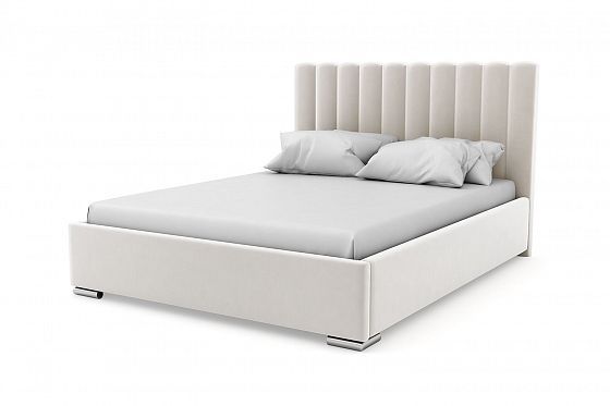 Кровать "Meridian" 1800 с ламелями - Кровать "Meridian" 1800 с ламелями, Цвет: Белый 002