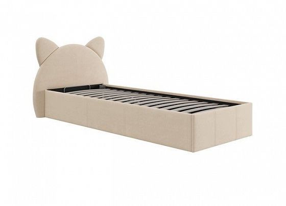 Кровать "Китти" 900*2000 мм с подъемным механизмом - Ткань Бежевая