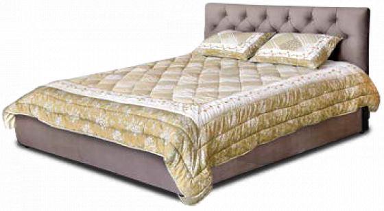 Интерьерная кровать "Валенсия" со стразами или пуговицами 1800 мм - Интерьерная кровать "Валенсия" с