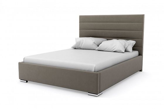 Кровать "Modern" 1800 с ламелями - Кровать "Modern" 1800 с ламелями, Цвет: Серый 112
