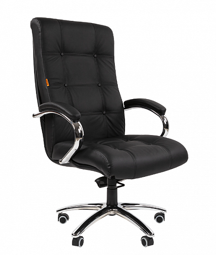 Кресло руководителя "Chairman 424" - Кресло руководителя "Chairman 424", Цвет: Кожа черная