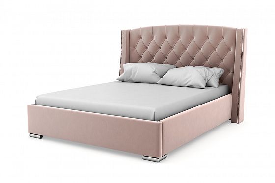 Кровать "Bounty LUX" 1600 с ламелями - Кровать "Bounty LUX" 1600 с ламелями, Цвет: Розовый 104