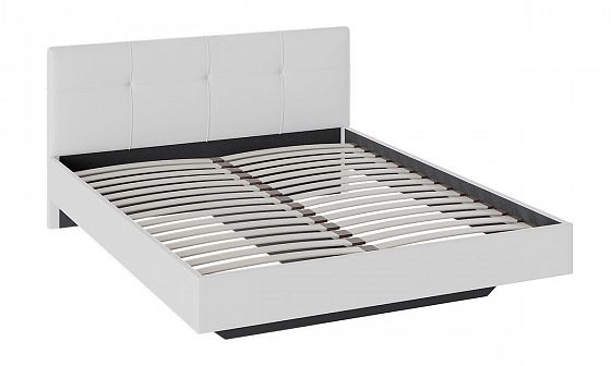 Кровать с мягкой обивкой Тип 1 "Элис" 1600 мм - Цвет: Белый