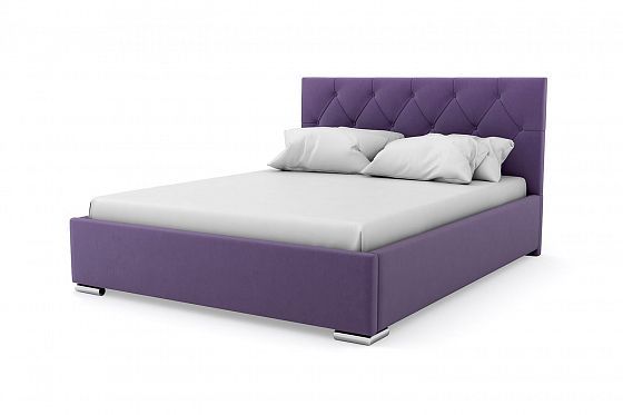 Кровать "Милан" 1800 с ламелями - Кровать "Милан" 1800 с ламелями, Цвет: Фиолетовый 119