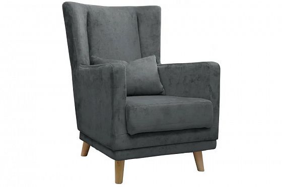 Кресло интерьерное - Кресло интерьерное, Цвет: Newtone Antracite (микровелюр)