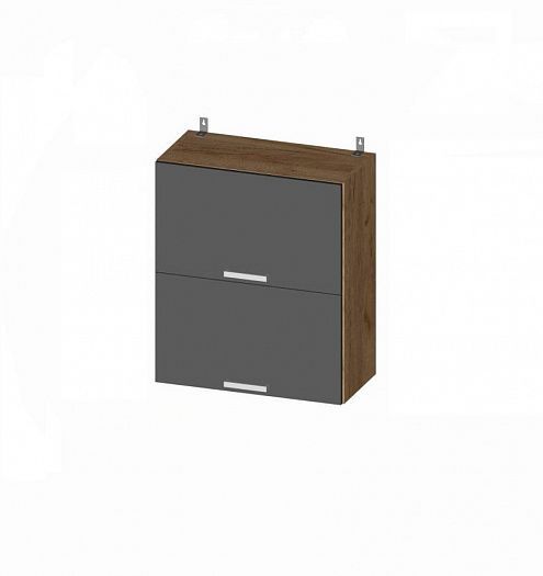 Шкаф верхний горизонтальный "Флореаль" ШВГ 600 - схематичный вид
