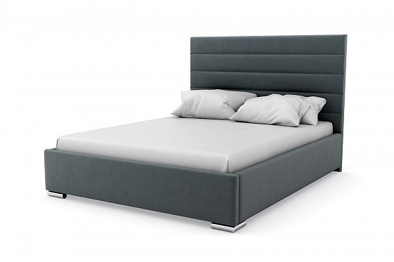 Кровать "Modern" 1400 с ламелями - Кровать "Modern" 1400 с ламелями, Цвет: Серый 017