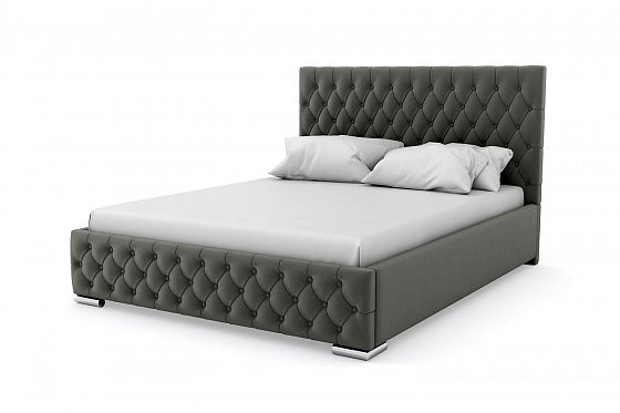 Кровать "Millennium" 1400 с ламелями - Кровать "Millennium" 1400 с ламелями, Цвет: Серый 012