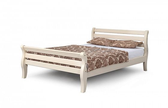 Кровать "Аврора" 1600 - Ясень жемчужный