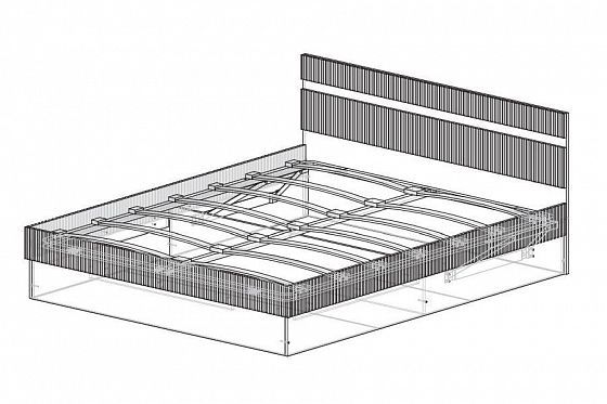 Кровать "Оливия" 1600 мм с ПМ - Схема