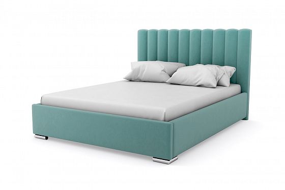 Кровать "Meridian" 900 с ламелями - Кровать "Meridian" 900 с ламелями, Цвет: Бирюзовый 113