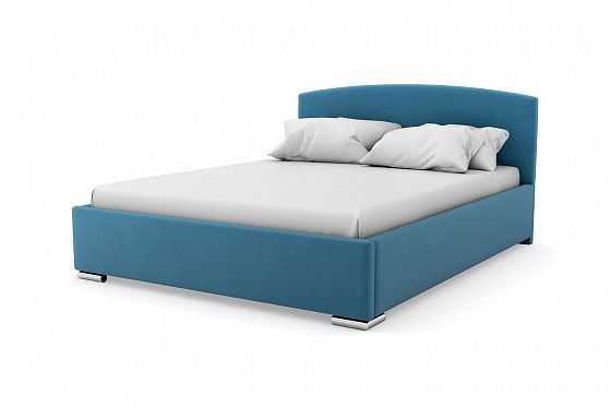Кровать "Classika" 1600 с ламелями - Кровать "Classika" 1600 с ламелями, Цвет: Синий 115