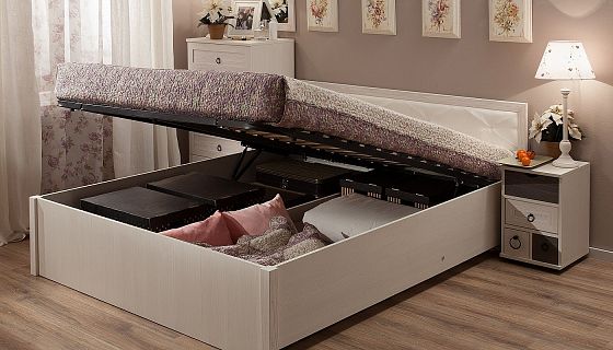 Модульная спальня "Марсель" - Кровать с подъемным механизмом Марсель