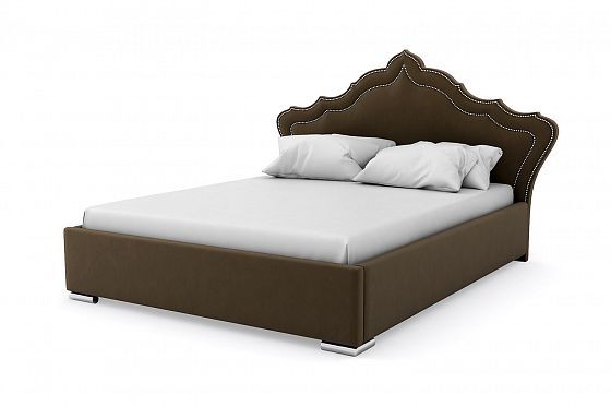 Кровать "Maple" 1600 с ламелями - Кровать "Maple" 1600 с ламелями, Цвет: Коричневый 007