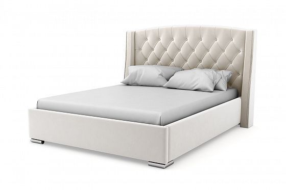 Кровать "Bounty LUX" 900 с ламелями - Кровать "Bounty LUX" 900 с ламелями, Цвет: Белый 002