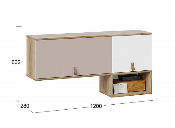 Шкаф навесной "Марвин" ТД-345.15.11 - размеры