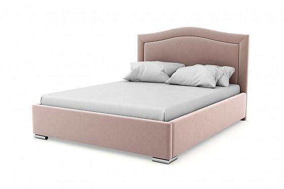 Кровать "Valeri LUX" 1400 с ламелями - Кровать "Valeri LUX" 1400 с ламелями, Цвет: Розовый 104