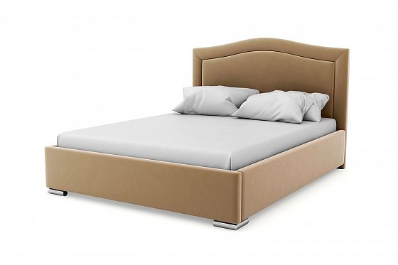 Кровать "Valeri LUX" 1600 с ламелями - Кровать "Valeri LUX" 1600 с ламелями, Цвет: Бежевый 729