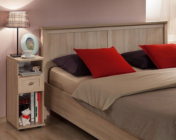 Кровать (1800 мм) "Шерлок" №41 - Изголовье кровати Шерлок, цвет: Дуб Сонома
