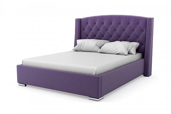 Кровать "Bounty LUX" 900 с ламелями - Кровать "Bounty LUX" 900 с ламелями, Цвет: Фиолетовый 119