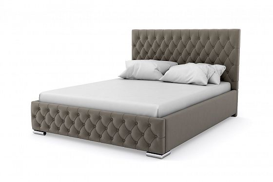 Кровать "Millennium" 1600 с ламелями - Кровать "Millennium" 1600 с ламелями, Цвет: Серый 112