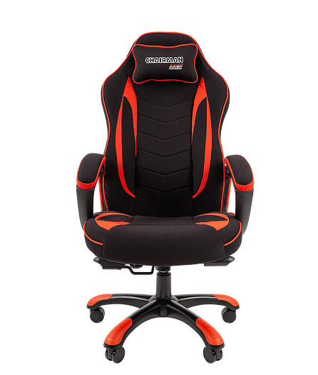 Кресла для геймеров "Chairman GAME 28" - Кресла для геймеров "Chairman GAME 28", Ткань красный/Ткань