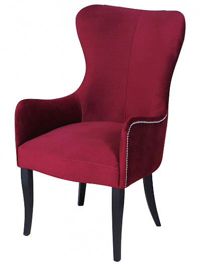 Кресло "Лари" - Кресло "Лари", Цвет: Венге/Энигма Бордо