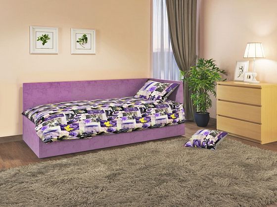 Диван-кровать "Остин" 900 мм правый - Диван-кровать "Остин" 900 мм правый, Цвет: Велюр Lovely 41 Фио