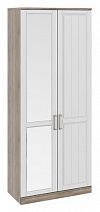 Шкаф для одежды (580) с 1-ой глухой и 1-ой зеркальной дверями "Прованс" СМ-223.07.005L левый
